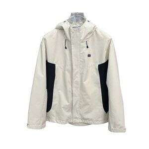 Kolon Sport Black And White Hooded Jacket